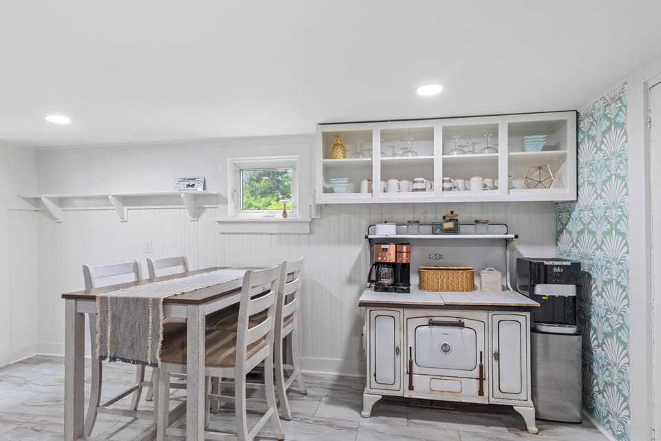 Coffee Bar With Cuisinart Coffee Maker &  Keurig