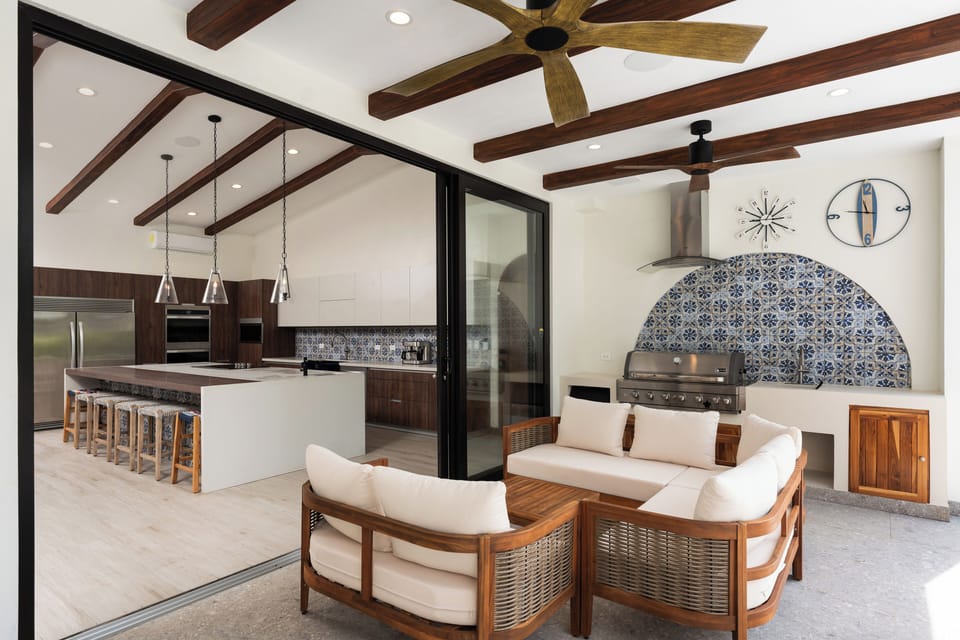 Main House Lounge & BBQ Area  – 1st Floor