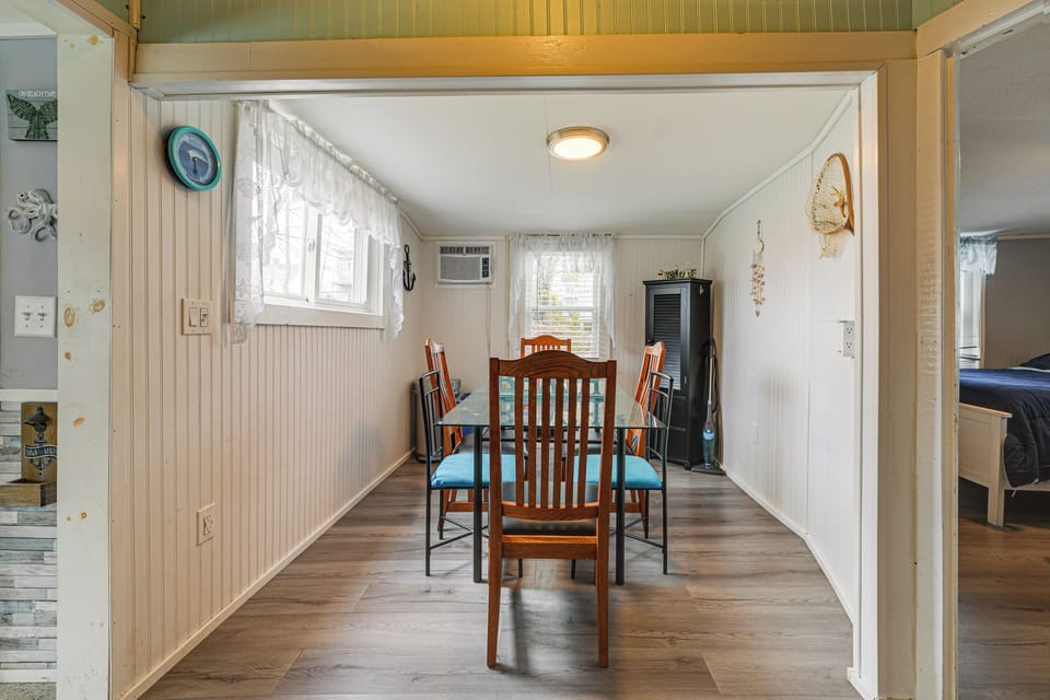 Dining Area | Dishware & Flatware | Mini-Split A/C & Heat
