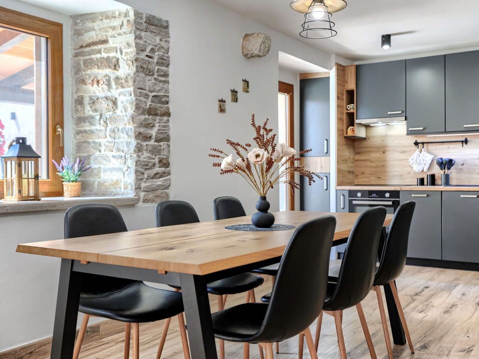 Furniture, Interior Design, Flooring, Wall, Table, Chair, Wood, Floor, Kitchen & Dining Room Table, Dining Room