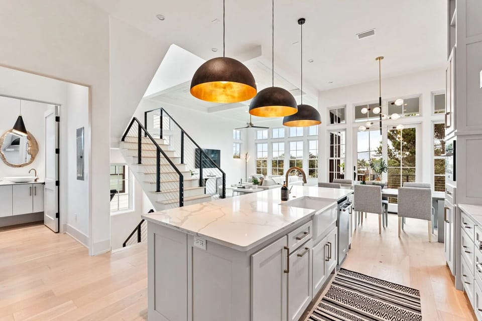 Modern decor.