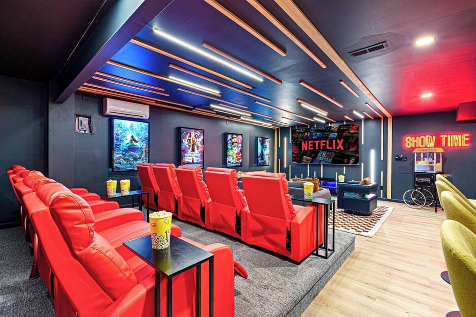 A private movie experience with luxury and immersive comfort.