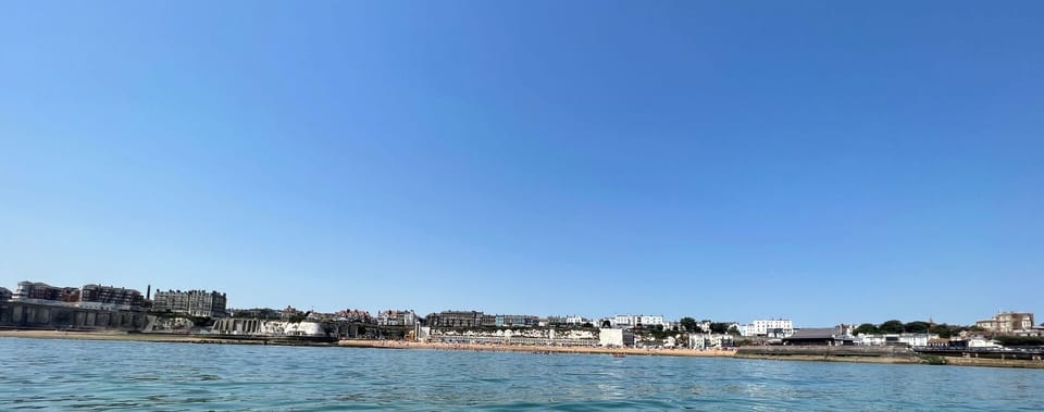 Broadstairs from the sea - Seas The View- Ramsgate - Kent - Seastay.co.uk