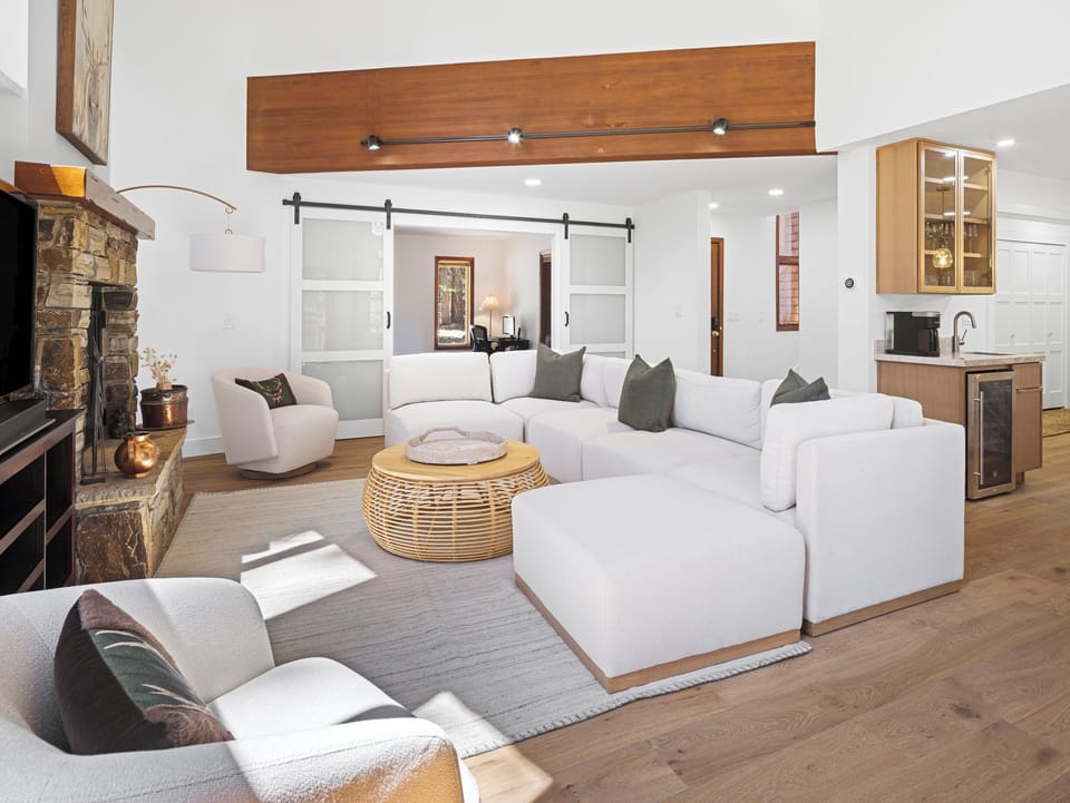 Open concept living room