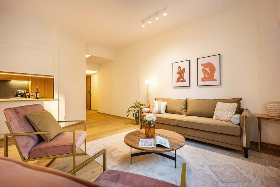 Cozy living room enhanced by tasteful furnishings, perfect for quiet evenings or casual gatherings.