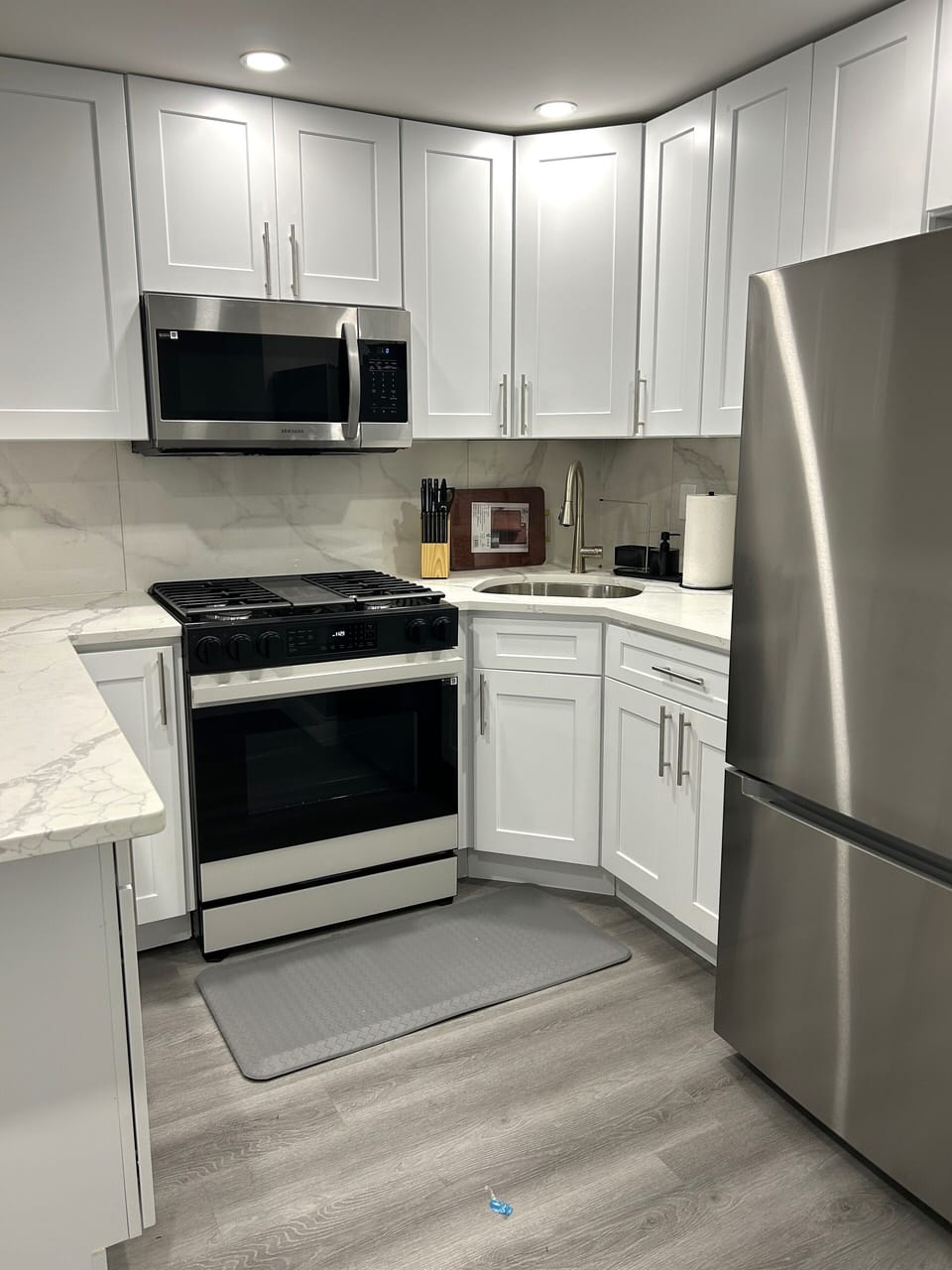 All stainless Steel appliances