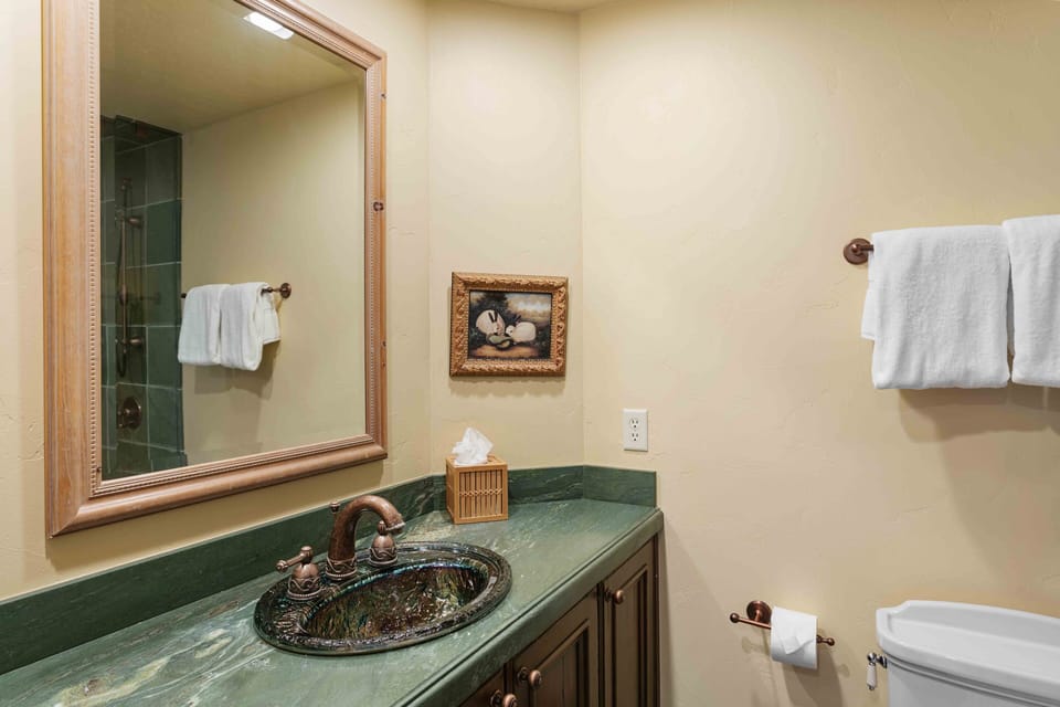 Sink, Sink Faucet, Indoors, Towel, Bathroom