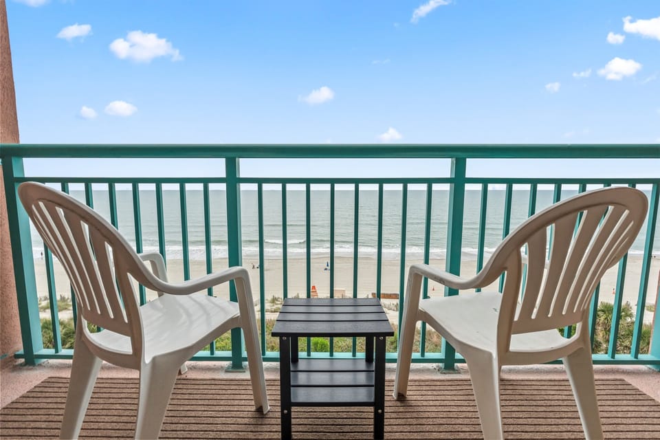 Enjoy direct oceanfront views from your private balcony