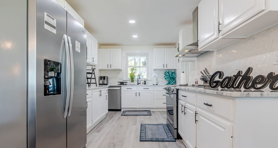 Top-notch appliances inspire culinary creativity here!