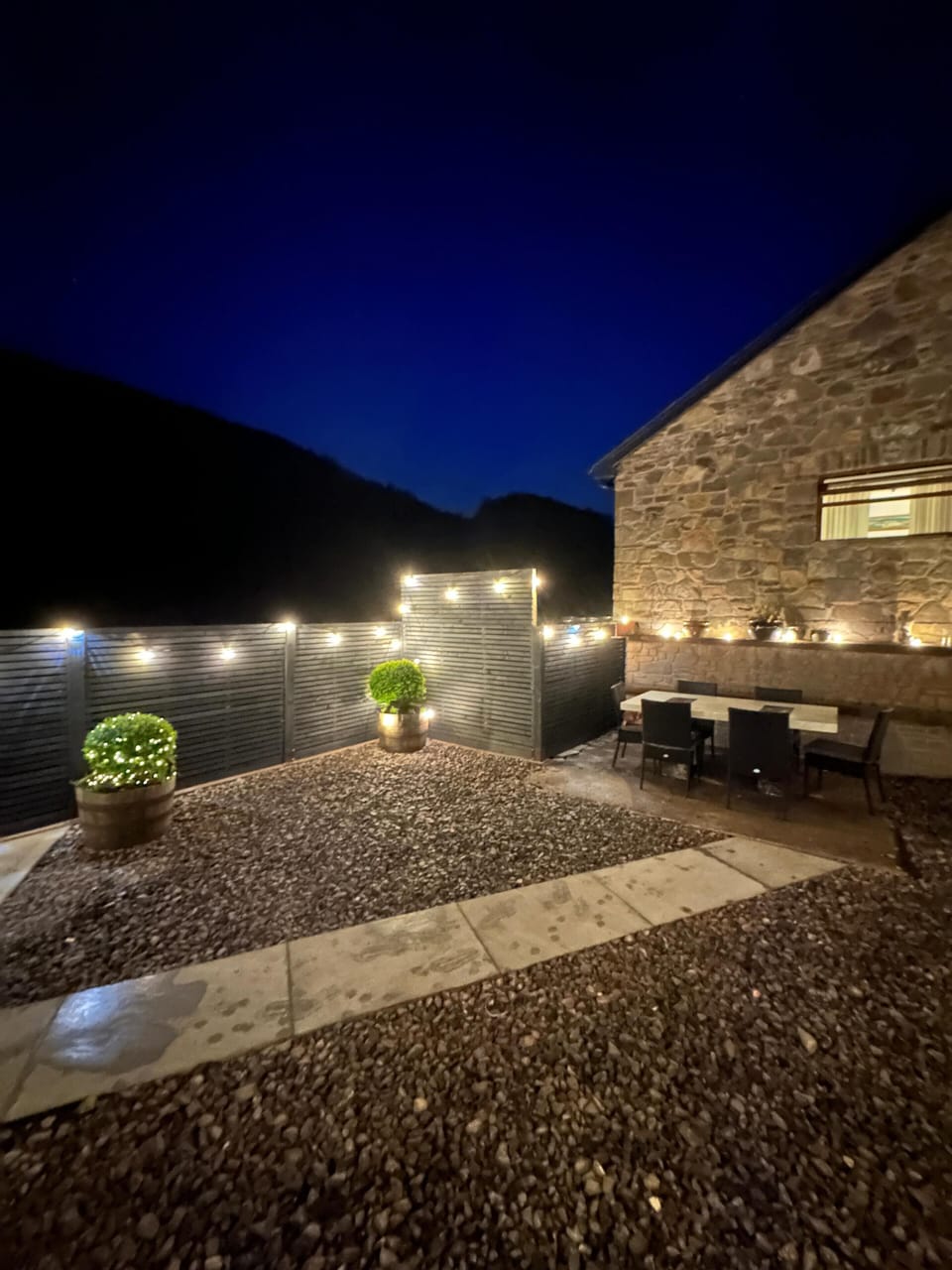 Outside area