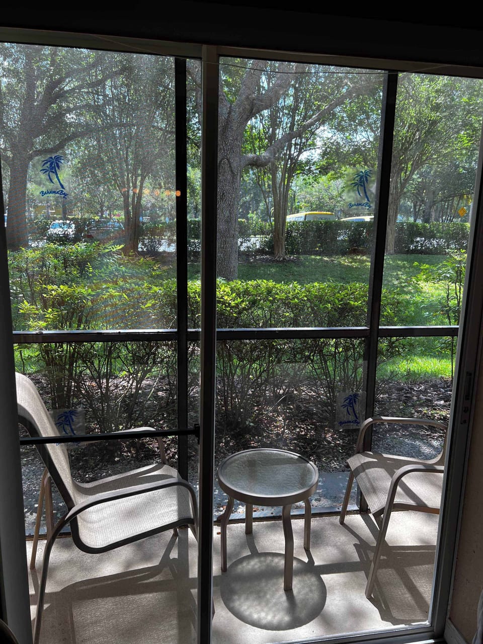 Screened in patio