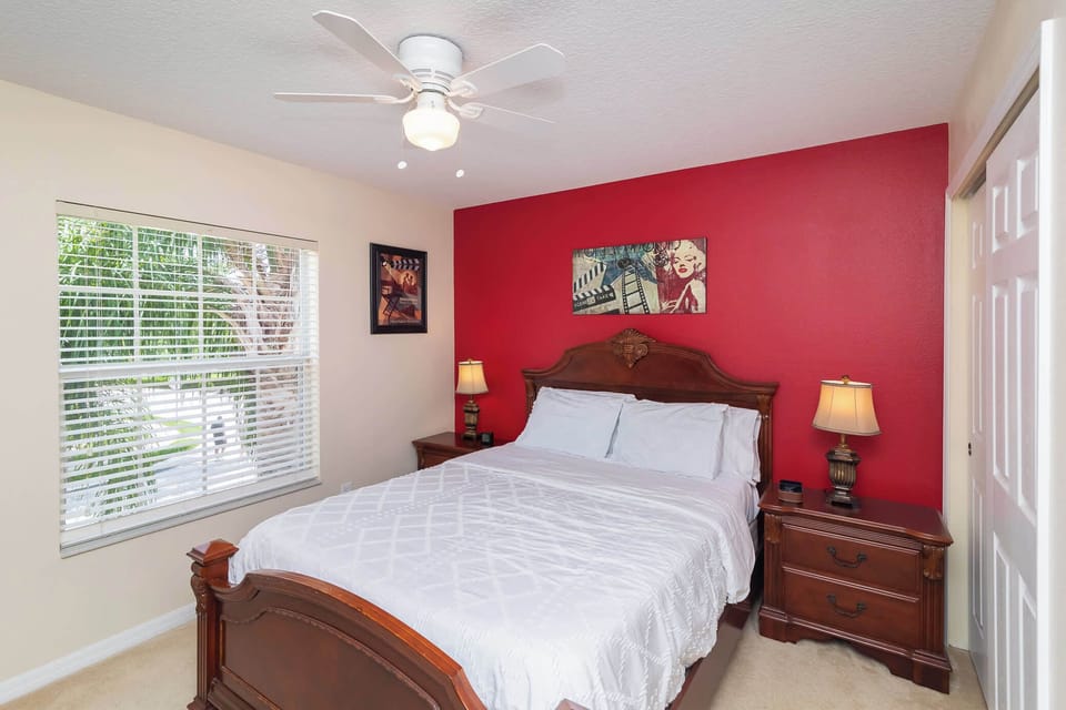 Second Floor Bedroom #6 with Queen Bed