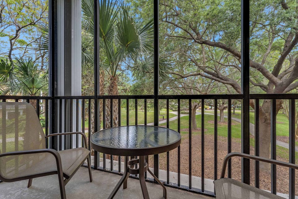 Step outside onto the patio & lounge in the fresh air