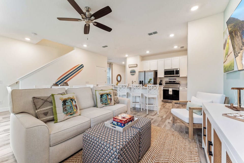 Relax in this bright and airy living space with modern amenities