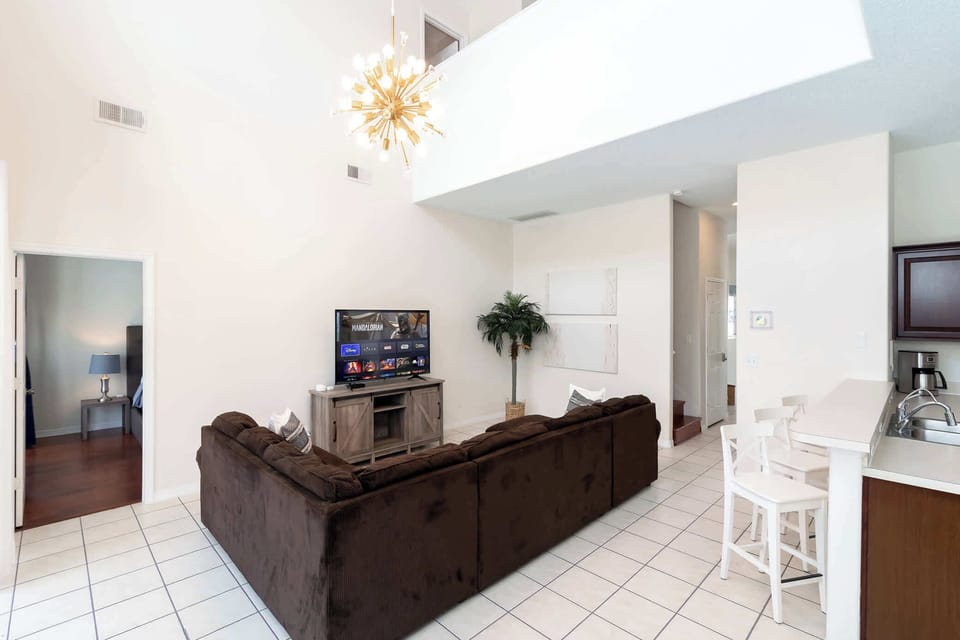 Modern touches through the house.