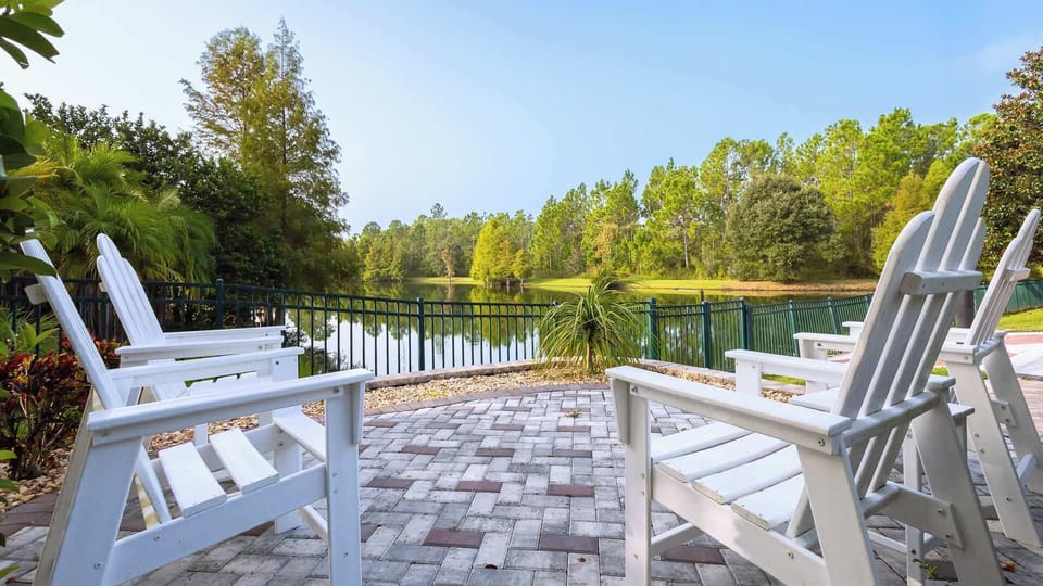 Soak in the sunshine in the resort hot tub