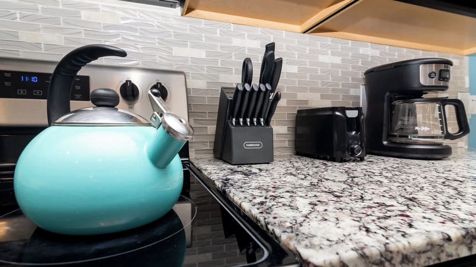 Fully equipped kitchen