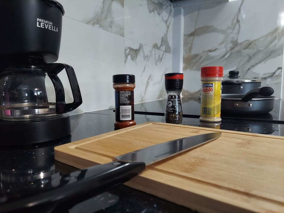 Some of the many available kitchen items