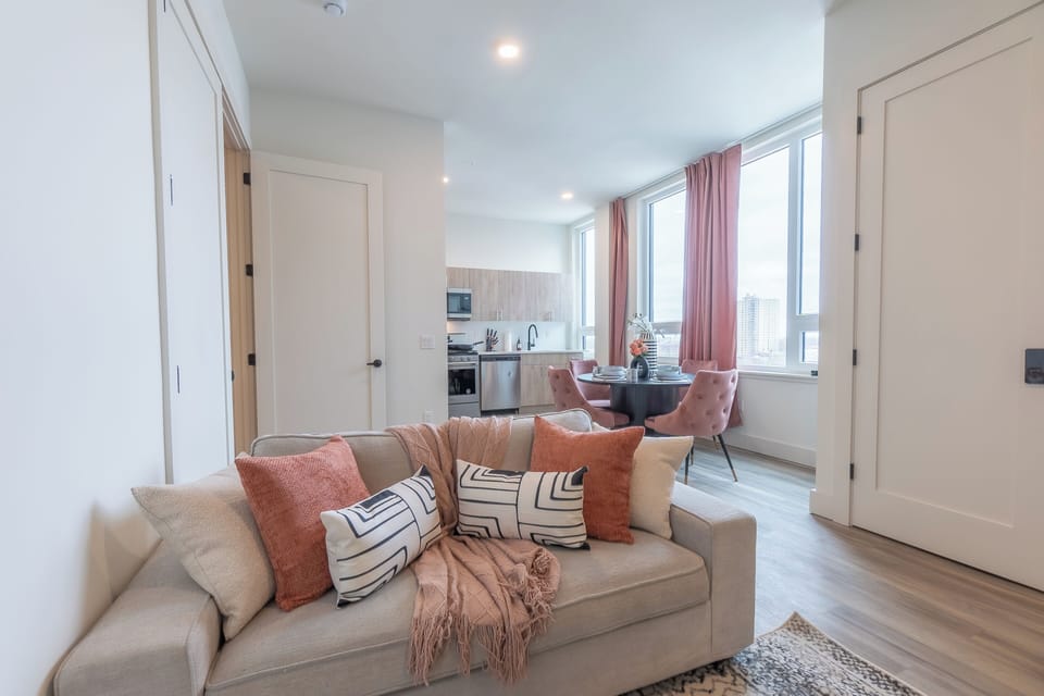 A cozy and stylish living space designed for comfort and relaxation.
