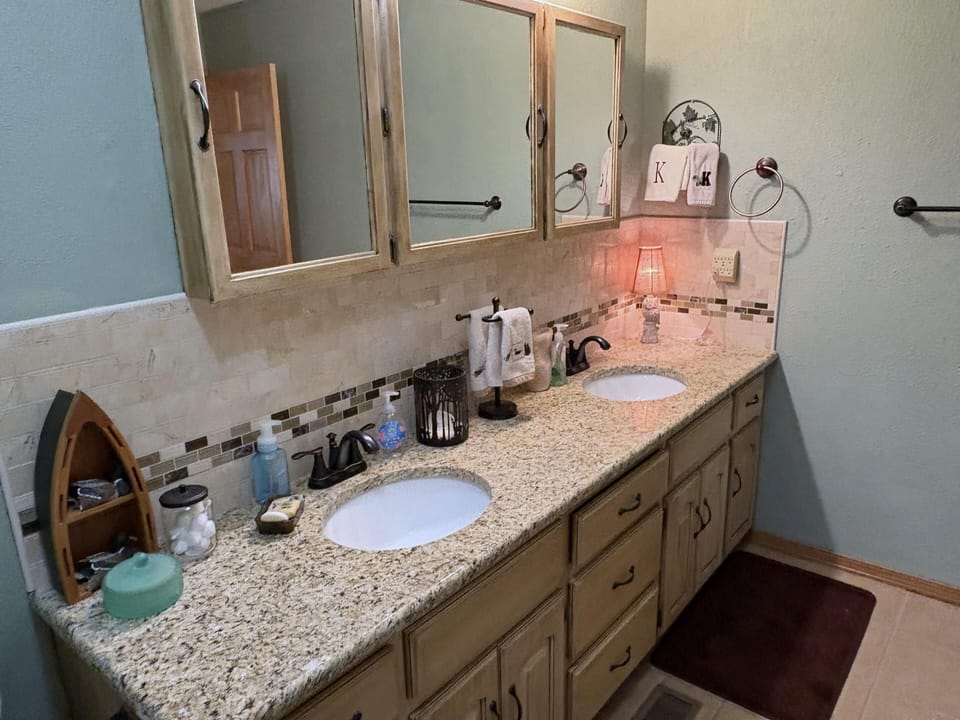 Shared bathroom