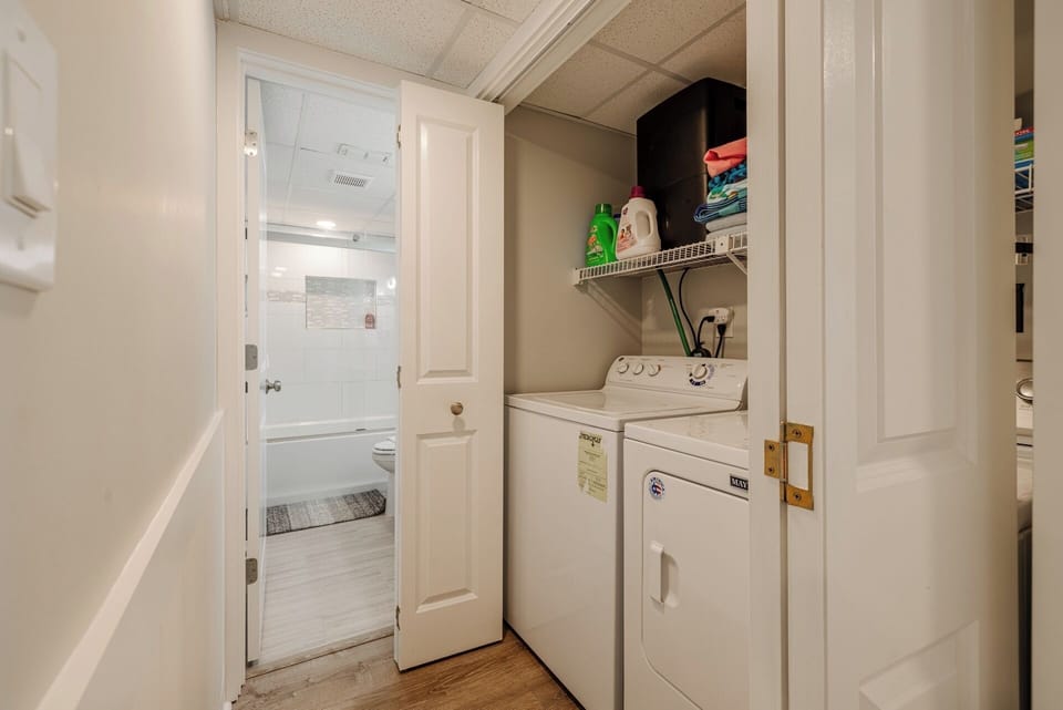 Washer and dryer