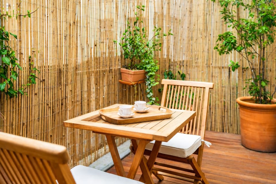 Stunning terrace: very rare in Paris