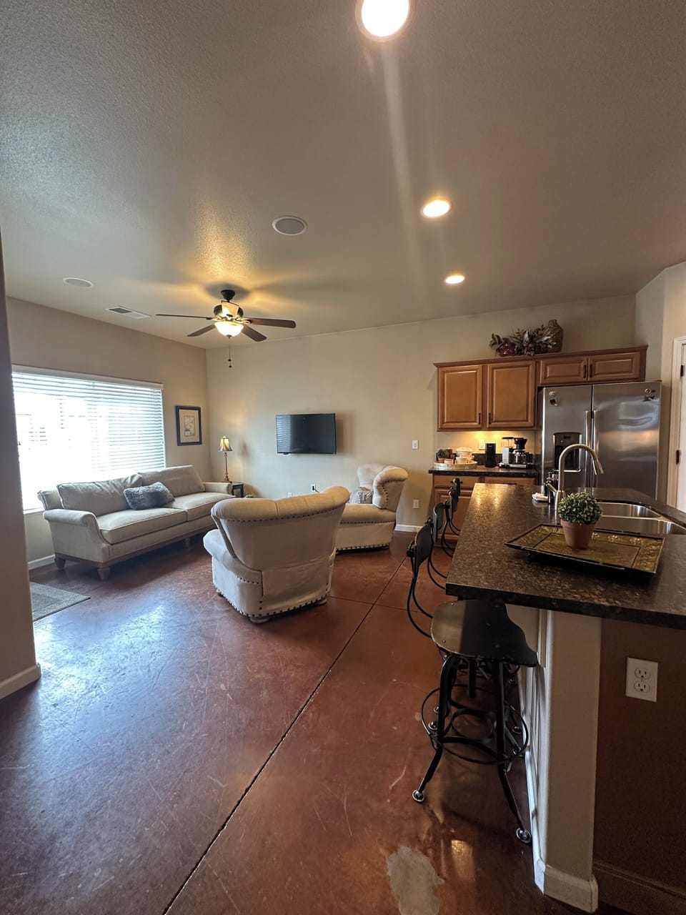 Open floor plan