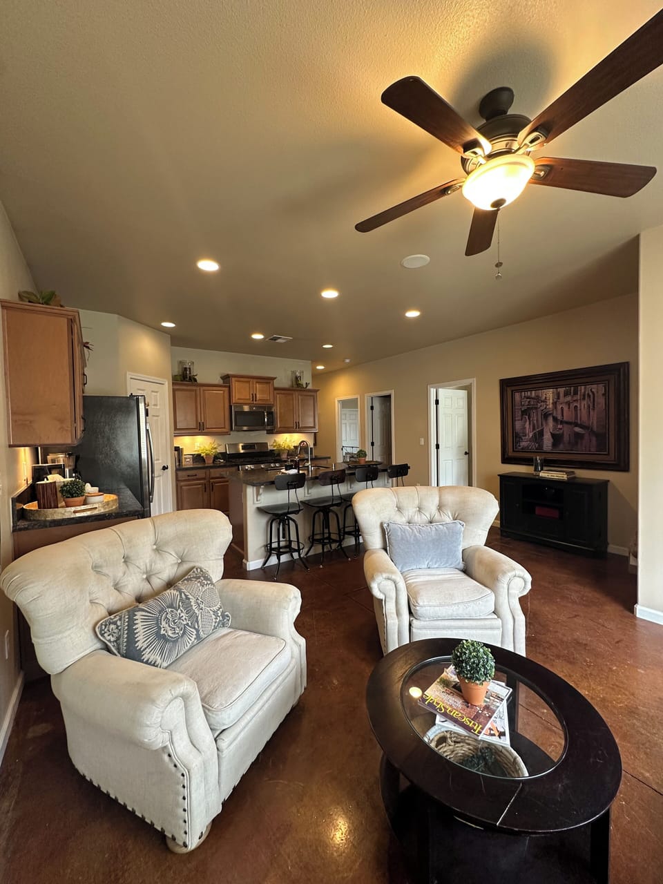 Living room view