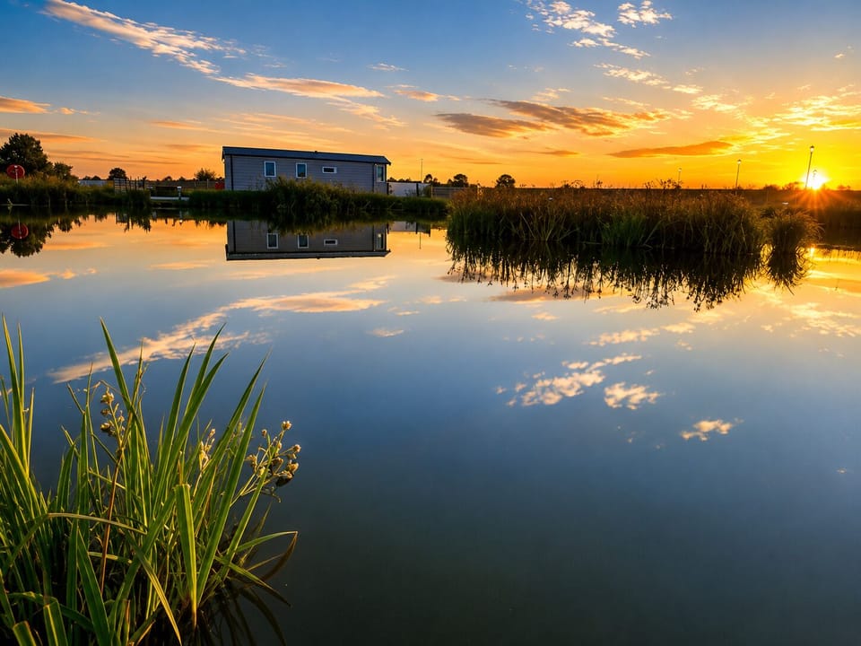 Lakeside Sunset Views