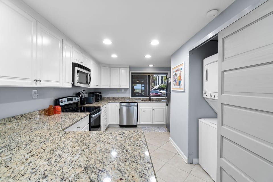 The kitchen has all you need