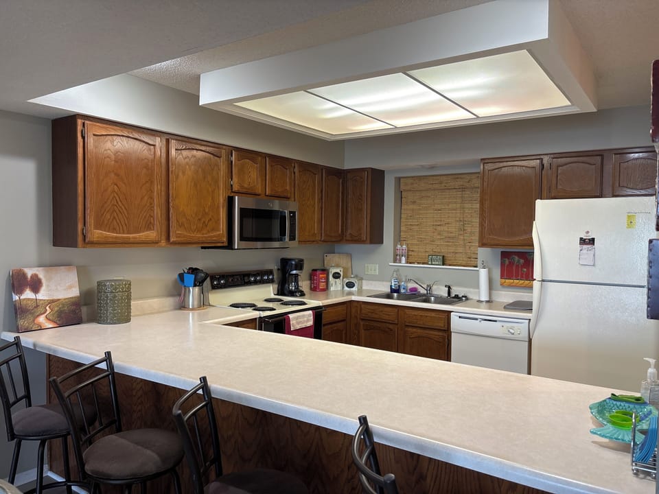 View of kitchen