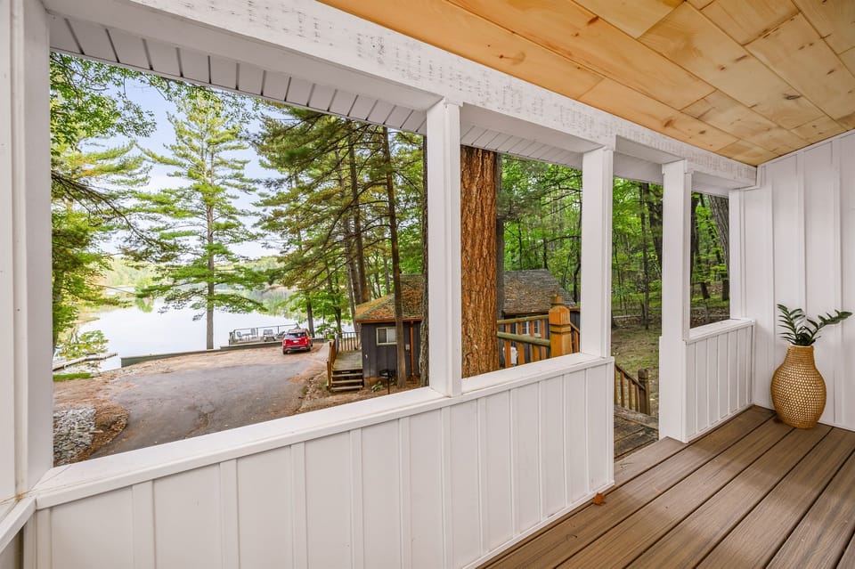 Enjoy serene moments on the spacious deck surrounded by nature’s beauty!