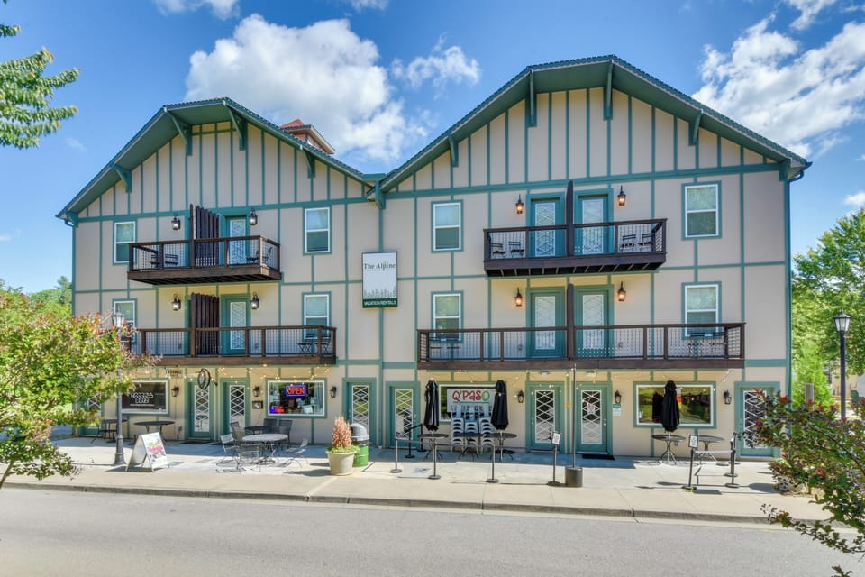 Helen Vacation Rental | 1BR | 1BA | 800 Sq Ft | Stairs Required