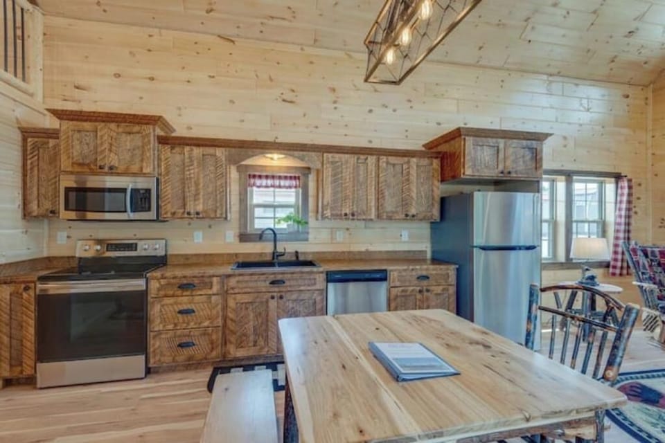 Kitchen and dining