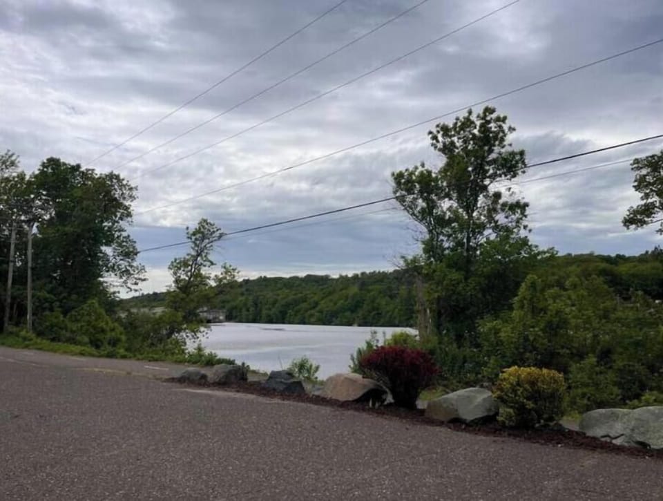Beautiful river view from the property. 