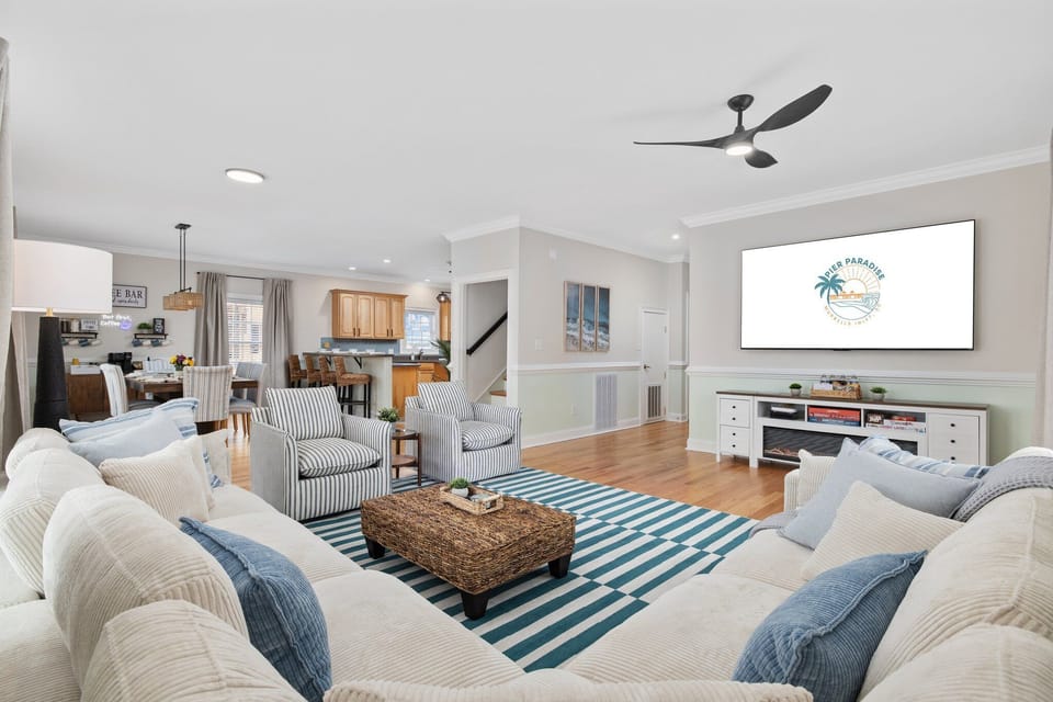Large open floor plan makes this house a perfect place for entertaining.