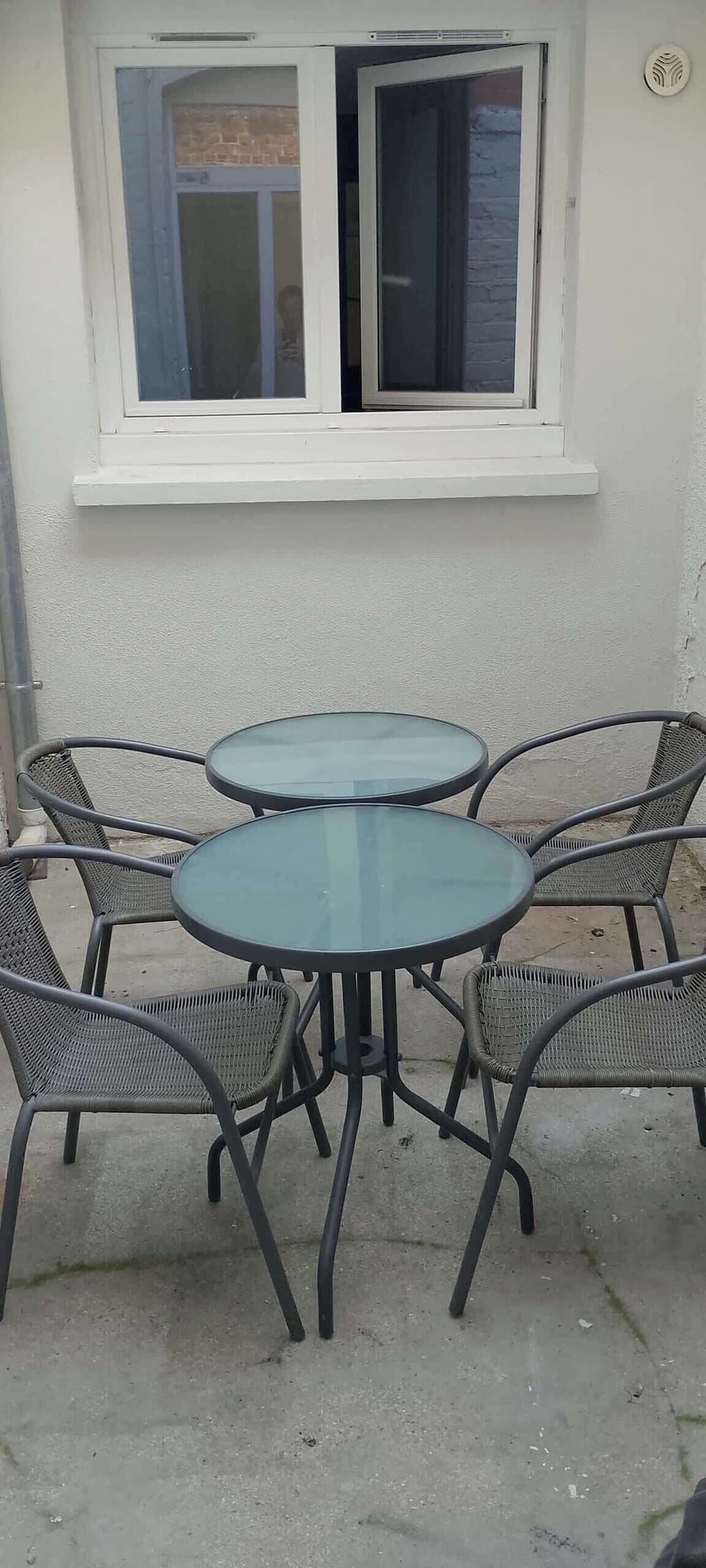 espace repas d'extérieur 