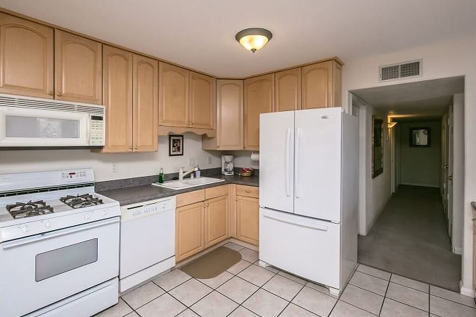 Upstairs kitchen