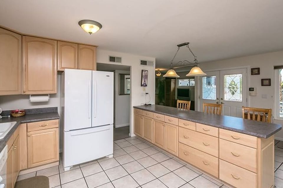 Upstairs kitchen