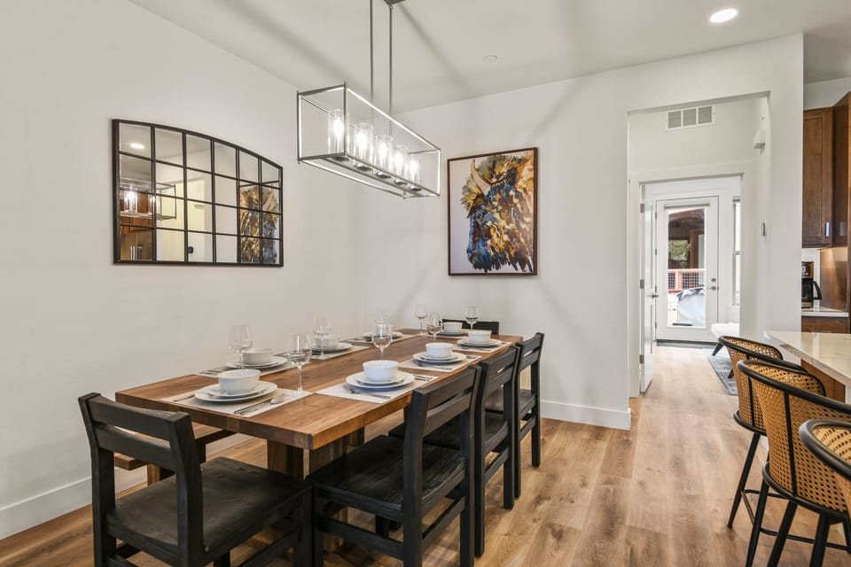 Dining Table with Seating for 8