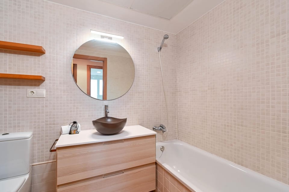 Bathroom with bath