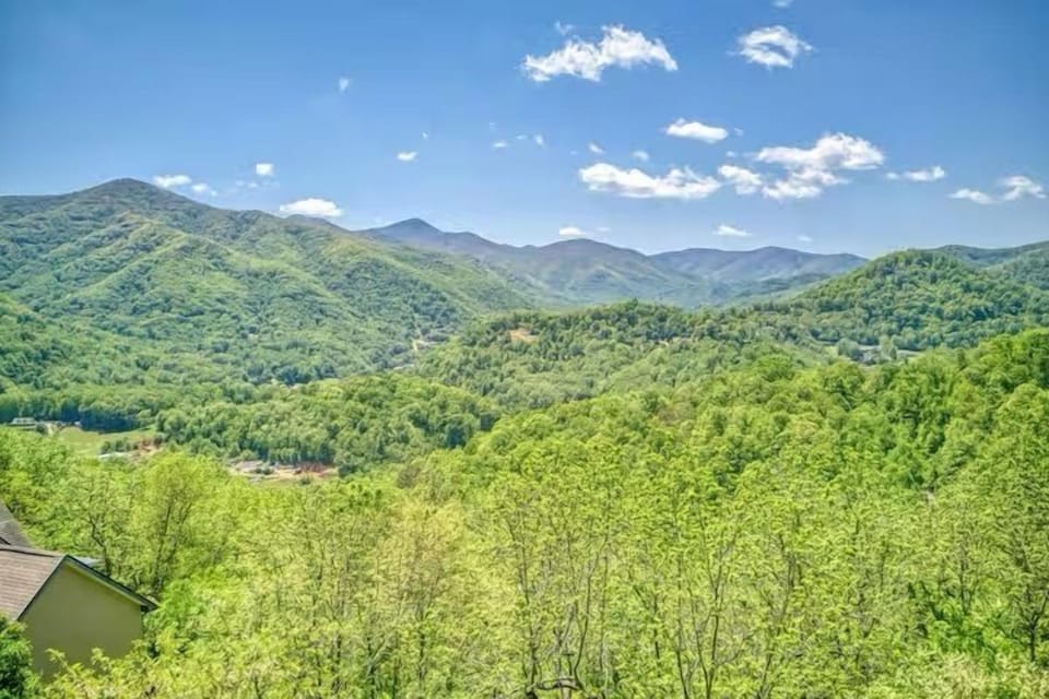 Breathtaking panoramic views of lush hills and vibrant nature await you!