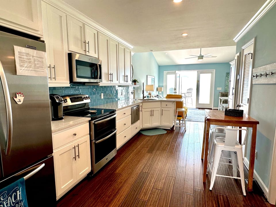 Kitchen with Keurig and regular coffee maker