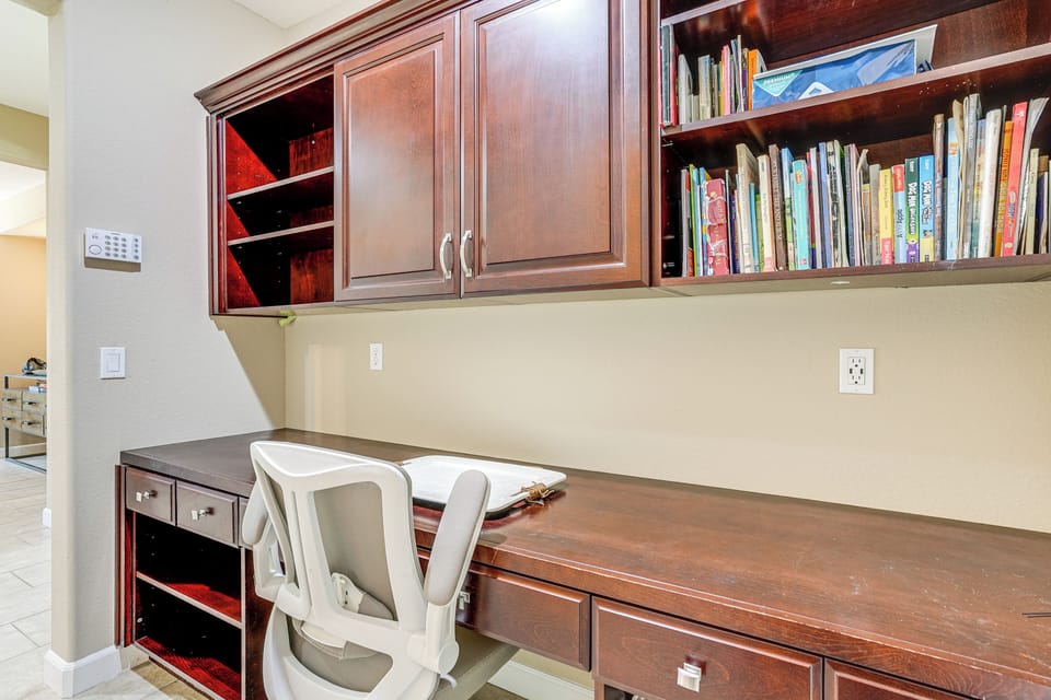 Laptop-Friendly Workspace | 1st Floor | Books