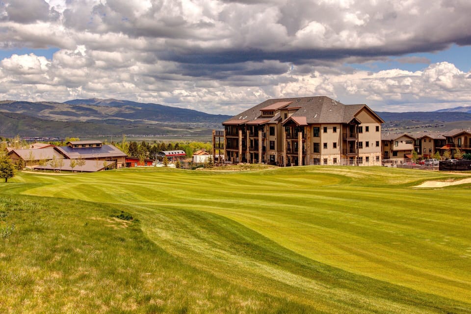 Situated on the Canyons Village Golf Course