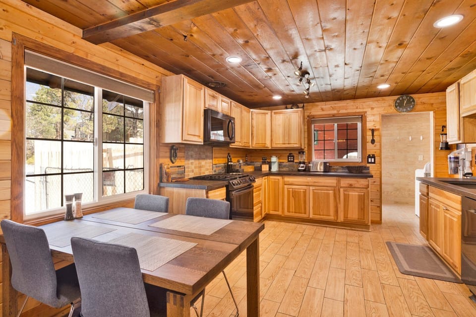 Inviting dining area designed for comfort and connection. The space feels open and airy, with a warm atmosphere that makes everyday meals and special gatherings equally enjoyable.