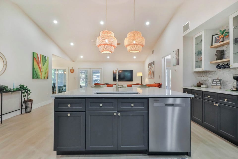 Kitchen island.  