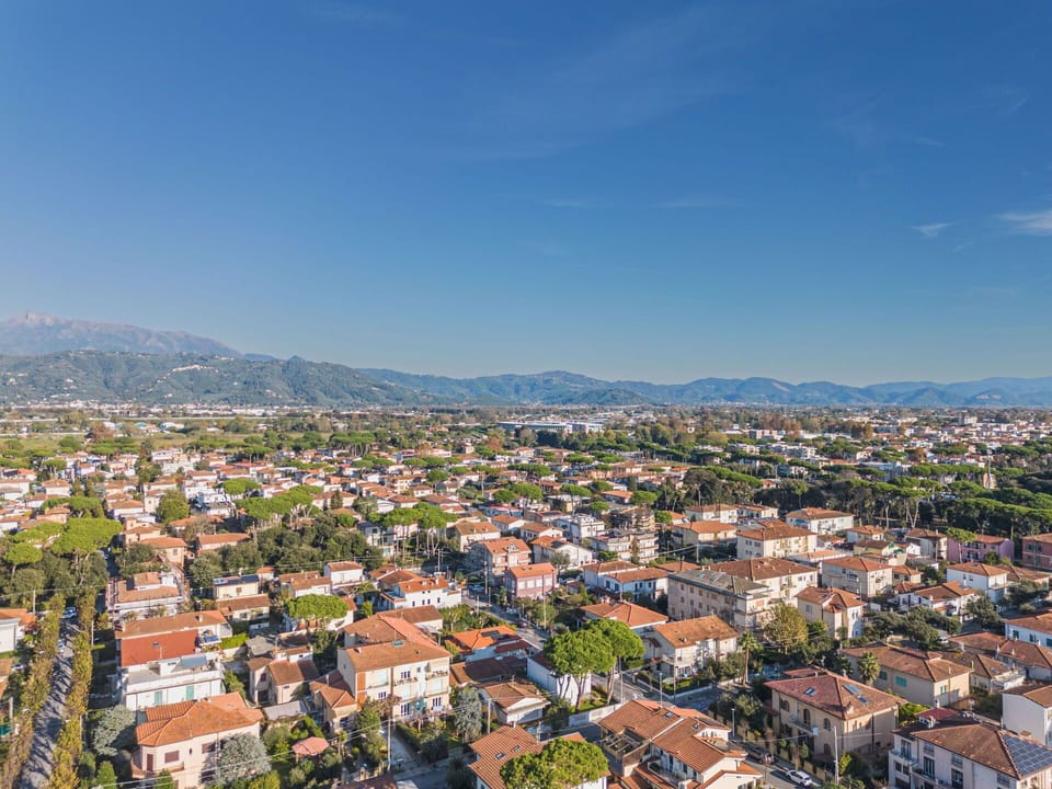 Daytime, Urban Area, Residential Area, City, Horizon, Neighbourhood, Bird'S-Eye View, Town, Metropolitan Area, Landscape