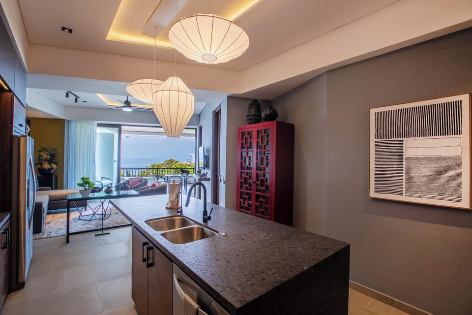 Kitchen — Modern and elegant with high-end appliances