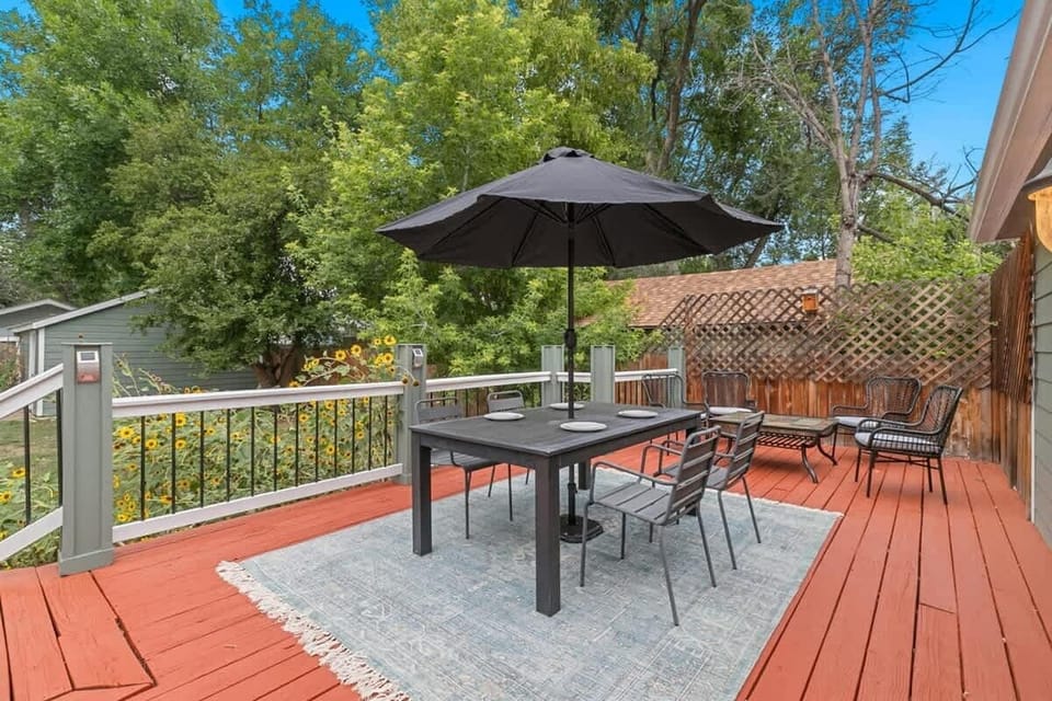 Back yard patio
